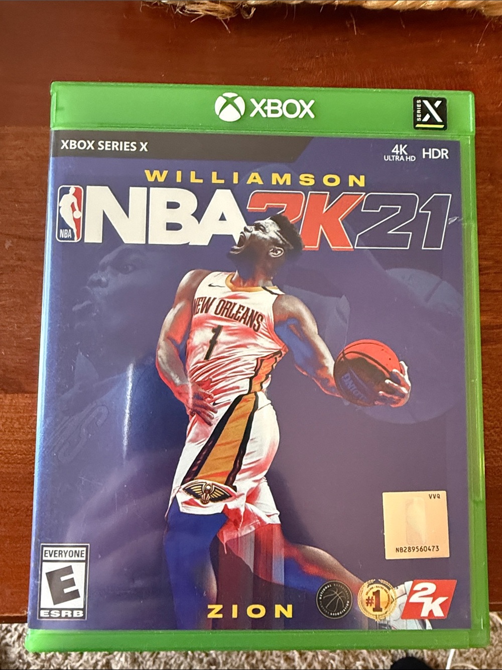 NBA 2K21 Zion Williamson Edition - Green Case